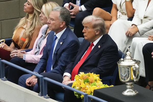 Trump’s US Open visit sparks boos and long security lines