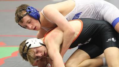 Princeton boys wrestling dominates L-P, Kaneland