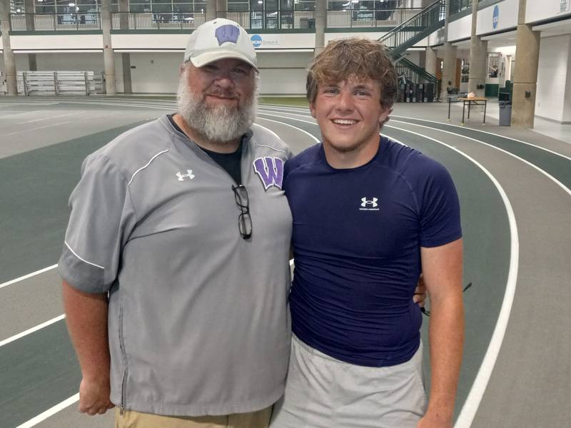 Chad Farrell, left, and Kyle Farrell