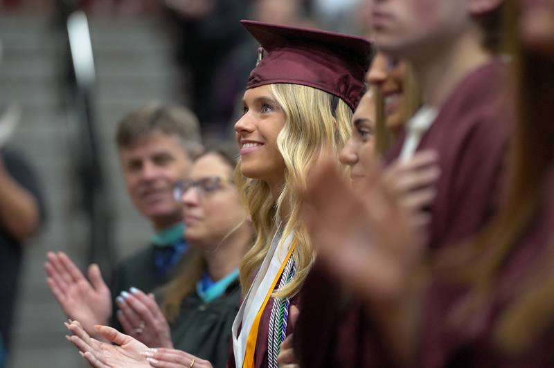 Prairie Ridge High School's class of 2026 celebrates their commencement on Saturday, May 16, 2026.
