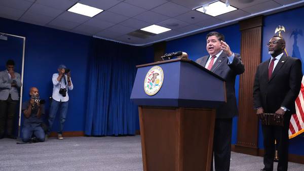 While slamming Chicago mayor for having ‘no plan,’ Pritzker optimistic about Bears stadium deal