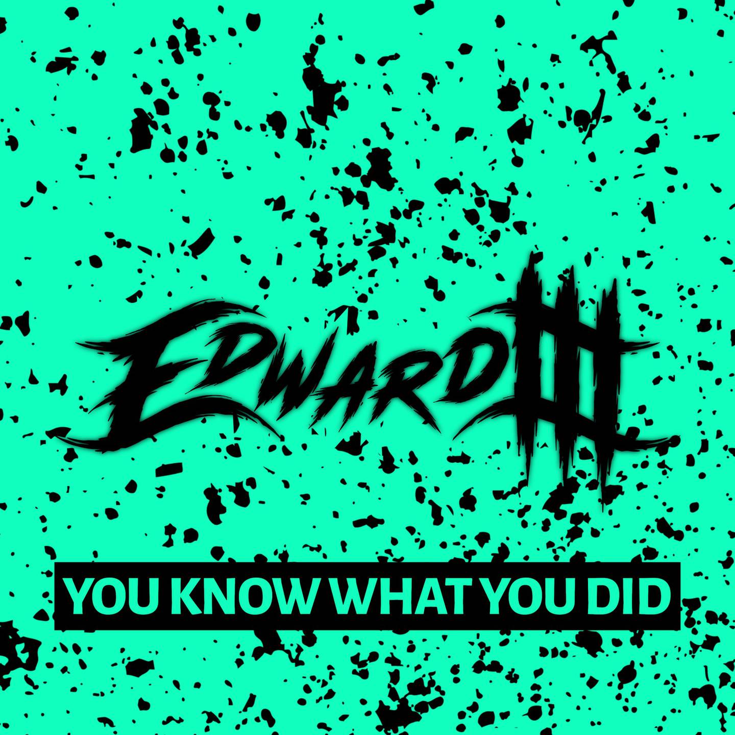 Russell Anderson, who performs as Edward III, creates the artwork for his music, including his latest song, "You Know What You Did."