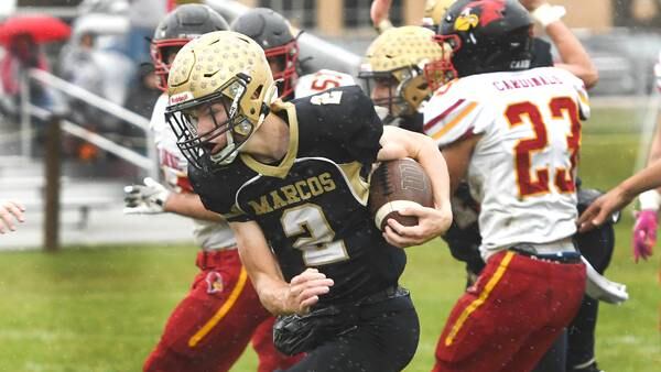 Polo pounds St. Anne in 8-man playoffs