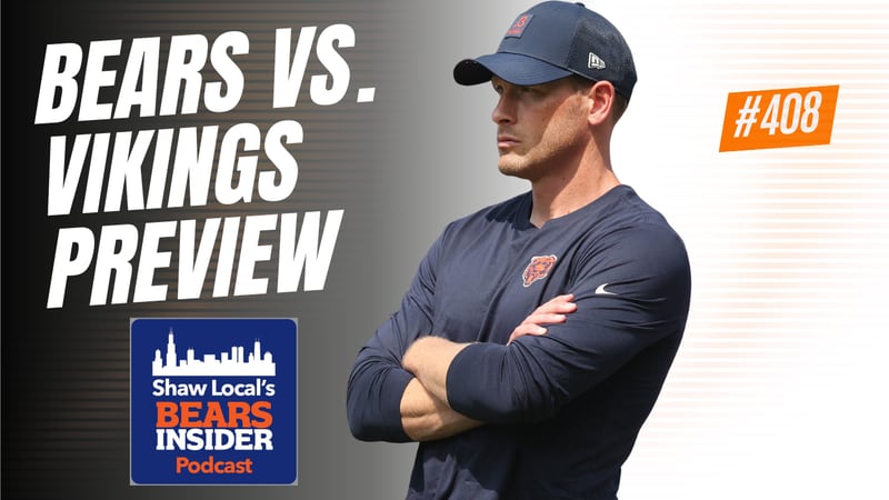 Bears Insider podcast: Bears-Vikings preview