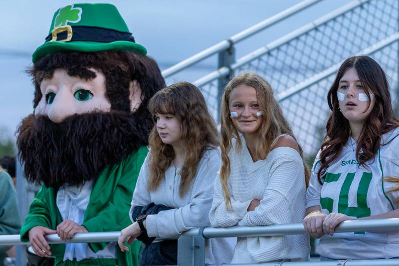Students watch on as Seneca's Football team plays their 2025 home opening game against Chicago Christain on Friday, Aug 29, 2025 at Seneca High School in Seneca.