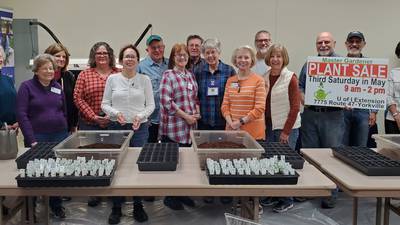 May 21 is the annual plant sale from the Kendall Master Gardeners