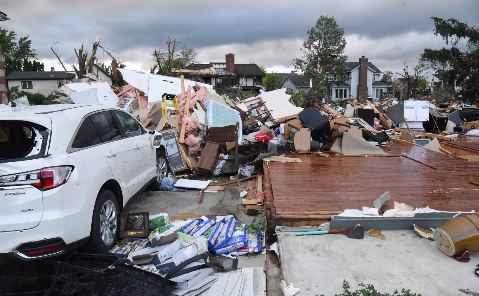 Photos Tornado damage in Naperville Shaw Local