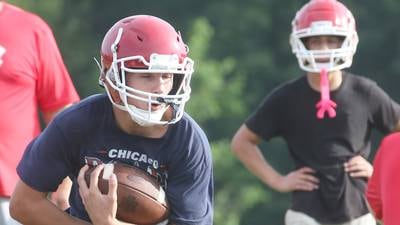 Photos: Hall football team holds summer camp