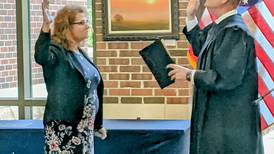 New Oswego Village Board trustees take their seats