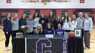 Forreston’s Vogt signs to play basketball at Cornell College