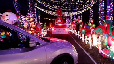 McHenry County's drive-by festive light displays remain contact-free holiday tradition