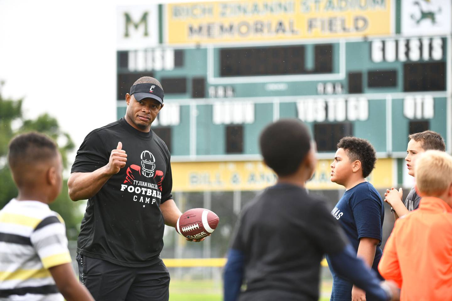 Tyjuan Hagler's 17th annual Kidz-Kan-Do camp