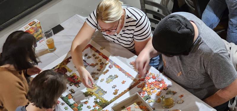 Puzzle Palooza is returning to Oregon on April 26. The event will be held at Cork & Tap, 305 W. Washington Street.