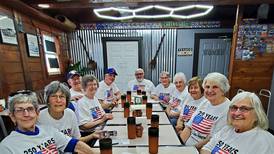 Senior dining group shows support for Flagg Township Museum’s 250th anniversary initiative