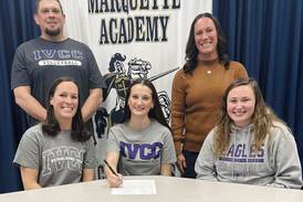 Marquette’s Kealey Rick to continue spiker career at IVCC