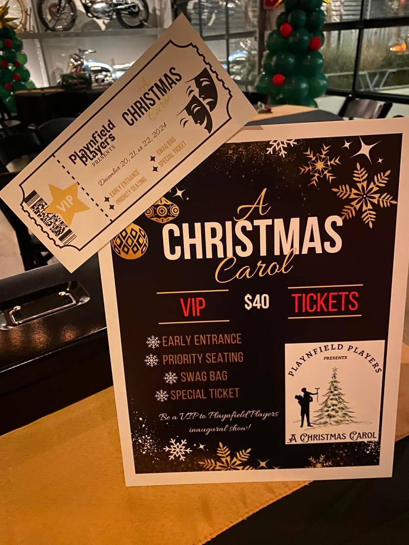 The newly formed Playnfield Players will perform “A Christmas Carol” Dec 20, Dec. 21 and Dec. 22 at Plainfield High School – Central Campus, 24120 Fort Beggs Drive Plainfield.