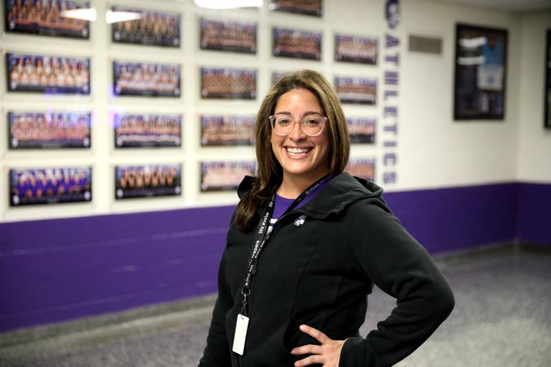 Cristina Krein is a health and physical education teacher at Downers Grove North who focuses on mental wellness.