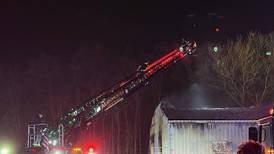 Lake in the Hills fire guts power sports storage building