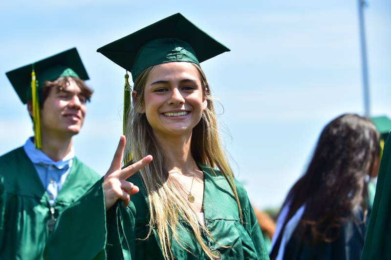 Crystal Lake South High School's class of 2026 graduates on May 16, 2026.