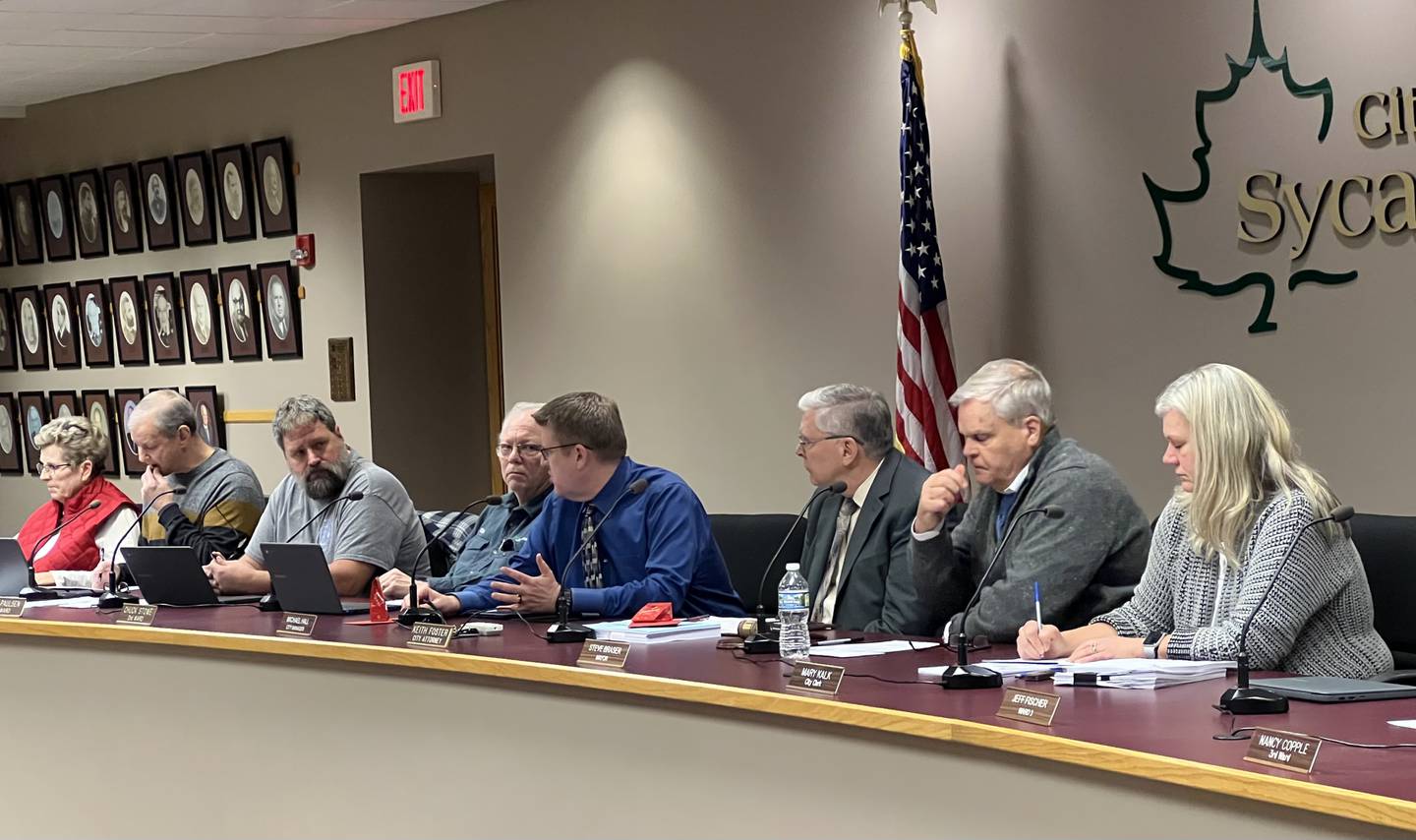 Next year's property tax levy extension was approved and the 2024 budget was set at the Dec. 18, 2023, Sycamore City Council meeting.