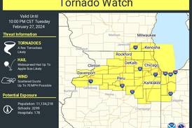 National Weather Service issues tornado watch for northern Illinois