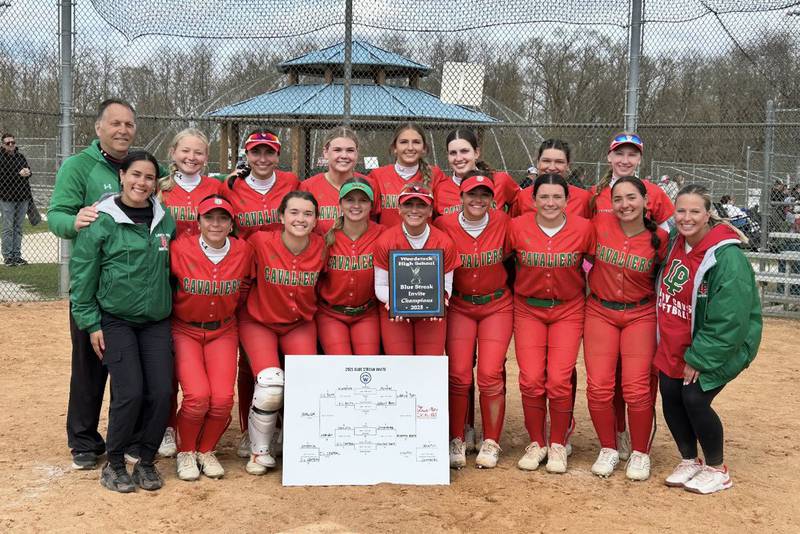 The La Salle-Peru softball team captured the Woodstock tournament with wins over Crystal Lake South (12-0), Montini Catholic (5-0) and Woodstock North (3-2) to improve to 18-3.