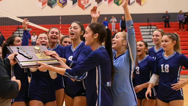 Photos: Nazareth vs. Geneva volleyball, Class 3A Timothy Christian Sectional final
