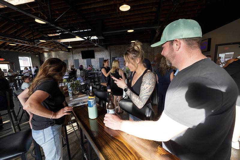 Local business members attend the Sauk Vally Favorites party Thursday, May 15, 2025, at Mad Water Saloon in Dixon. Voters in the Sauk Valley chose their favorite local businesses, products and services.