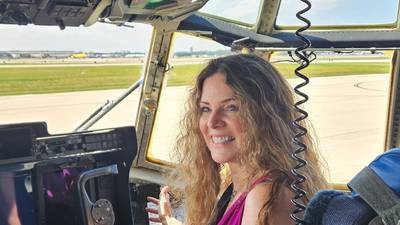McHenry County schools chief gets a lesson in precision flying with Blue Angels