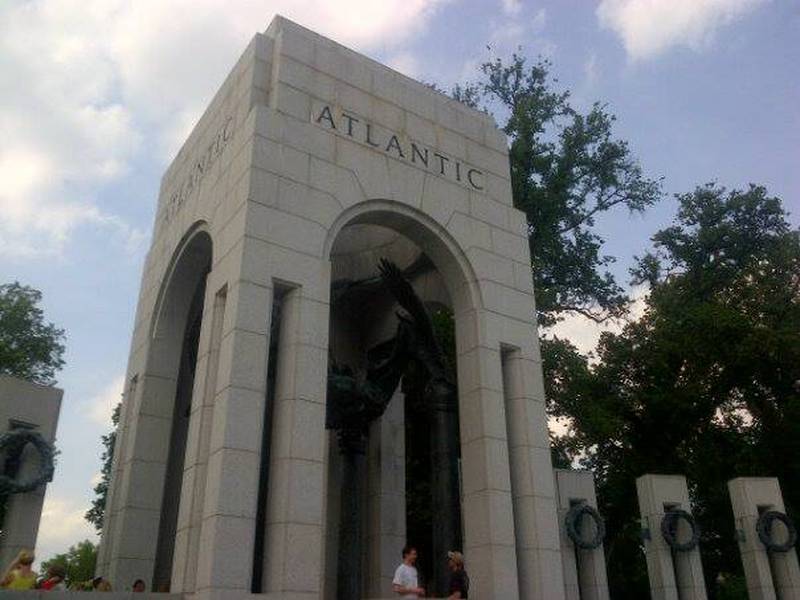 The World War II Memorial in Washington D.C. is among the sites viewed during an Honor Flight of the Quad Cities trip.