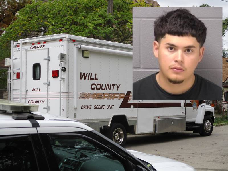 David Grijalva, 23, of Joliet, stands charged with the first-degree murder of three victims who were killed in a Halloween party mass shooting on Oct. 31, 2021 in Joliet Township.