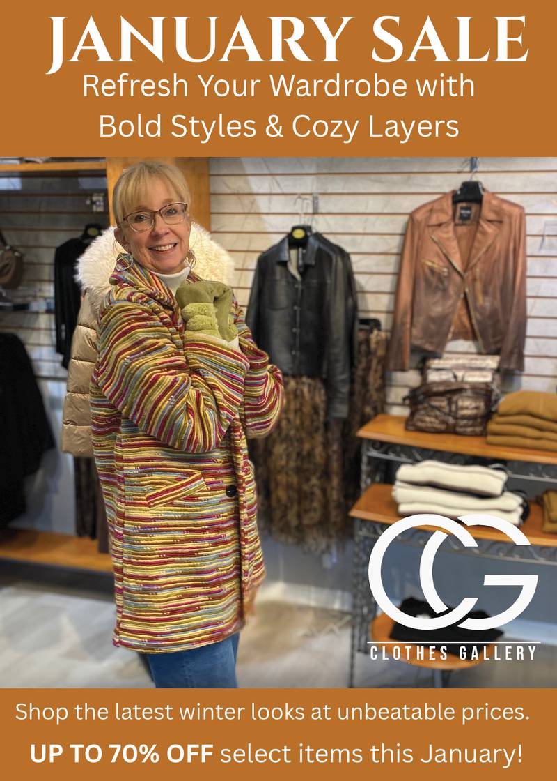 Clothes Gallery - Take Advantage of Clothes Gallery’s January Sale!