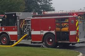 St. Charles resident injured after being trapped on second floor during house fire