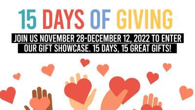 15 Days of Giving
