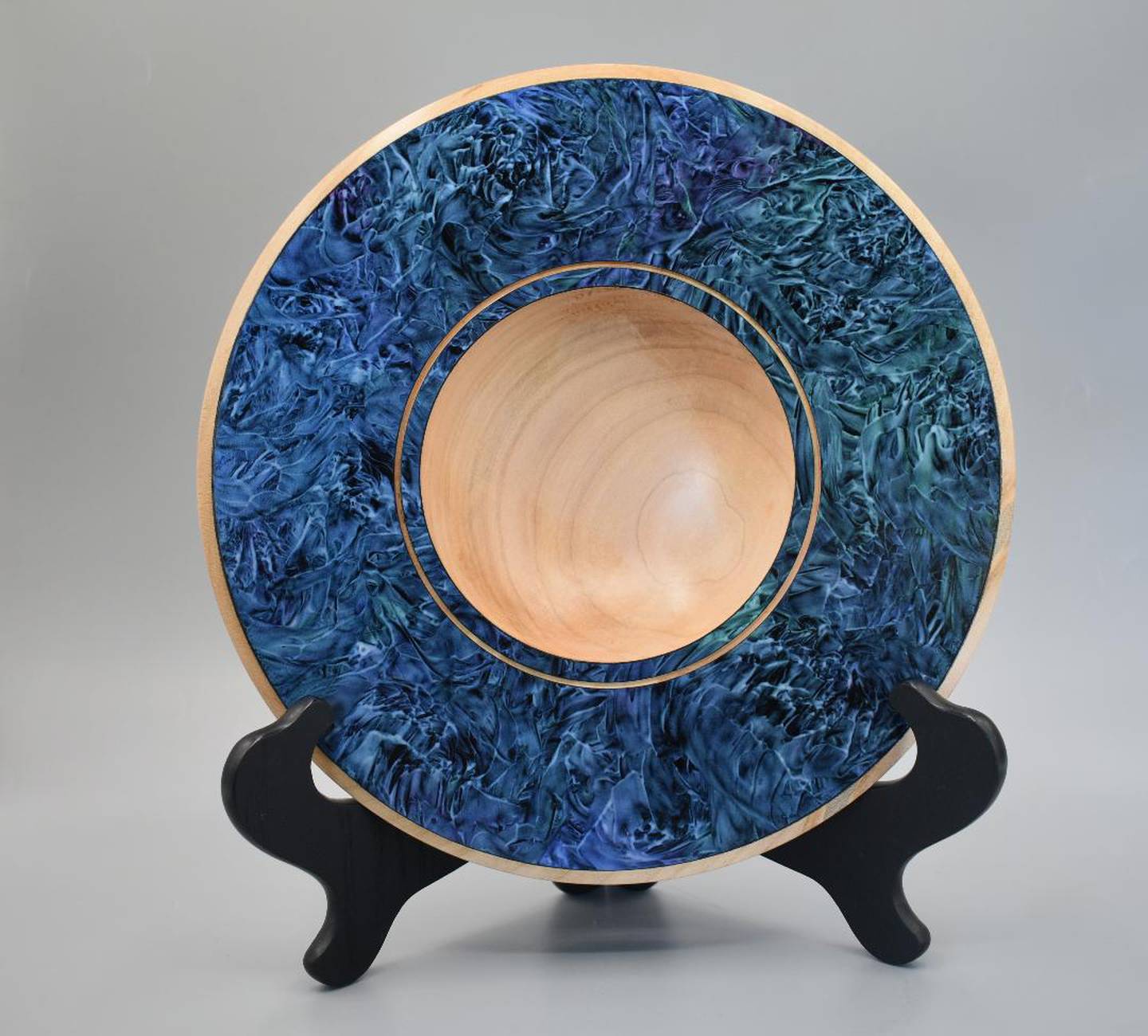 Blue Sky by Dave Clausen (Acrylic over Maple)