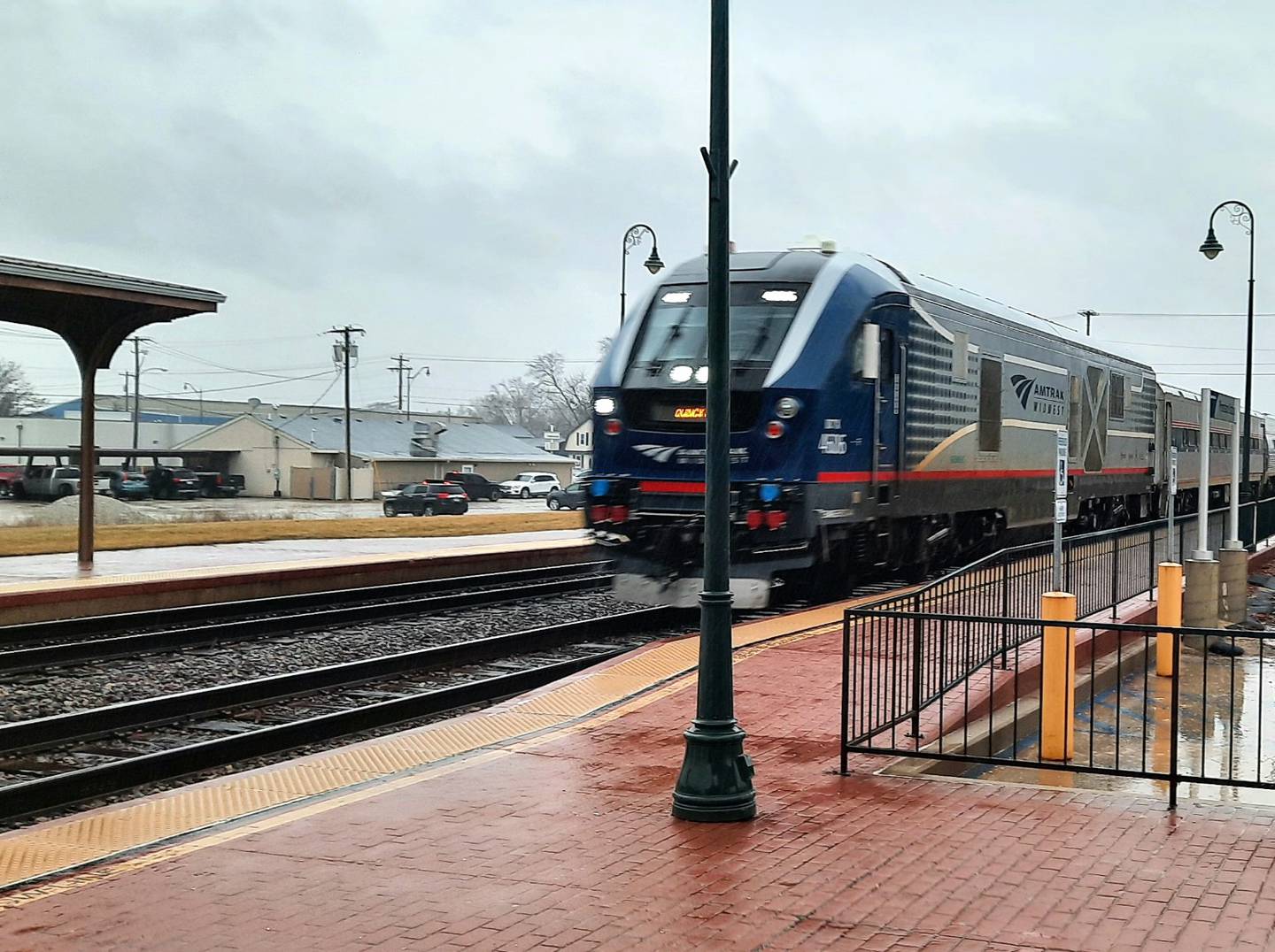 With the return of the two temporarily cancelled trains, Amtrak now offers four daily trains at Plano, Kewanee, Macomb and Quincy; six trains dail at Mendota and eight daily trains at Princeton and Galesburg.