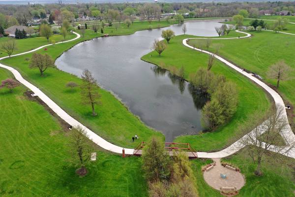 Photos: Peru's Baker Lake walking path reopens after extensive upgrade 