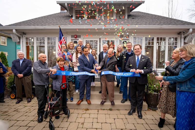 The Kate 318 and Bread & Vine at 318 S. Third St., Geneva marked their grand opening with a ribbon cutting Thursday, Nov. 13. The new owners of the former coffeehouse hosted tours, music and the Jesse White Tumblers.