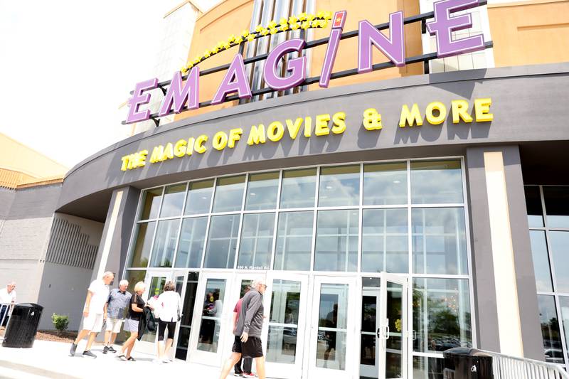 The Super EMX auditorium at the Emagine Batavia movie theatre opened on Tuesday, July 11, 2023.