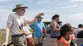 Nachusa Grasslands sees surge in visitors for bison tours, prairie hikes