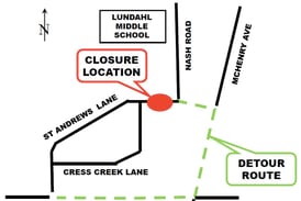 Road closure starts in Crystal Lake Monday as creek restoration resumes
