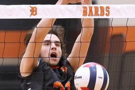 Senior Juan Lopez embraces DeKalb’s first boys volleyball season: ‘We’re here to have fun’