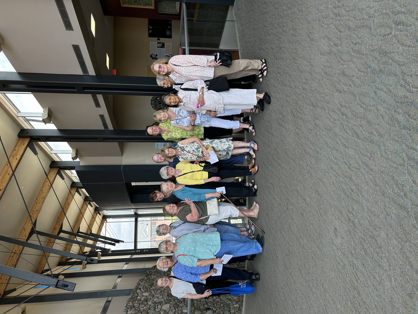 Members of the Morirs Watercolor Guild on their trip to Kenosha for the Transparent Watercolor Society of America's 49th annual exhibition over the summer.  TWSA will celebrate its 50 year anniversarty in 2026.