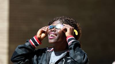 Photos: Solar eclipse viewing at Waubonsee Community College in Sugar Grove