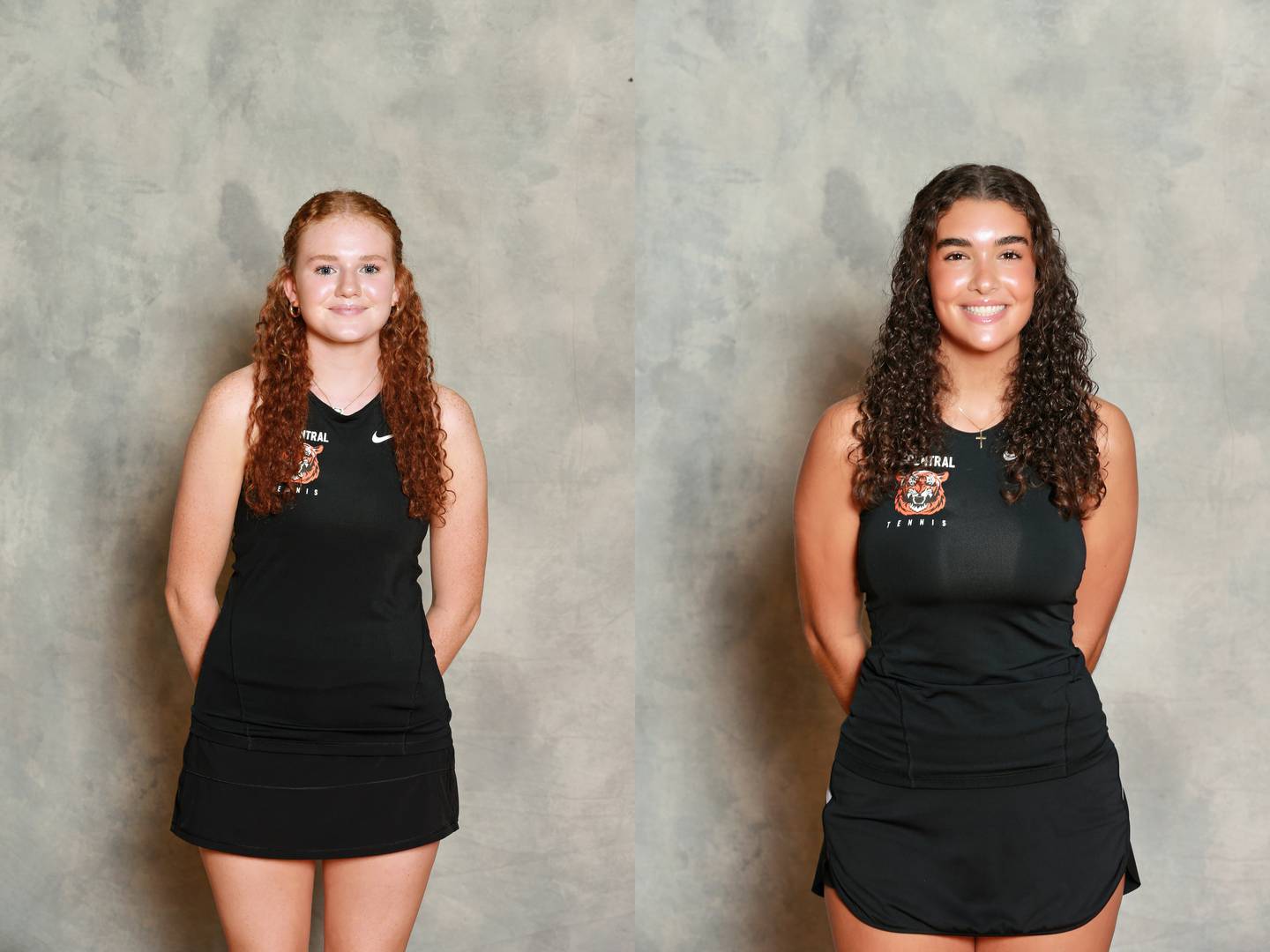 Alexis Mailey (left) and Maggie O'Connell (right), Crystal Lake Central