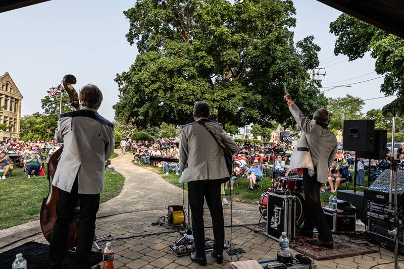 The Neverly Brothers kick-off the Concerts at Central Square series in Lockport on June 2, 2025.