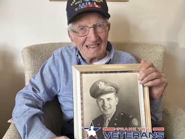 ‘Lived history in color’: WWII hero, D-Day pilot from Fox River Grove, 105, inspires local vets to help