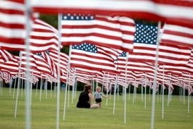 Taps column: Burials at Fort Sheridan National Cemetery for April 2025