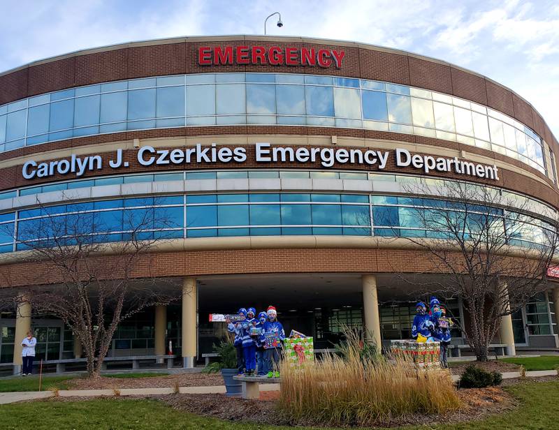 Arctic Jr. Fury Hockey Organization recently donated 50 toys to the AMITA Health Saint Joseph Medical Center emergency department in Joliet.