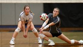 Photos: St. Bede at Princeton volleyball